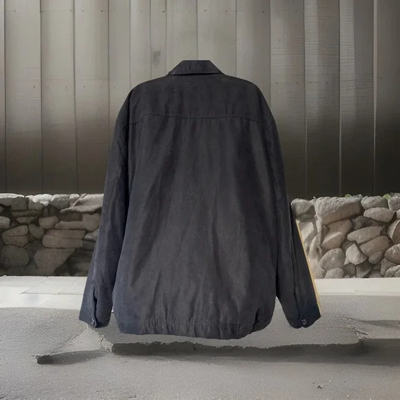 Covington Men's Jacket Size‎ XXL Black Full Zip Coat Outerwear - Picture 6 of 9